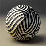 serpentine stripes pattern